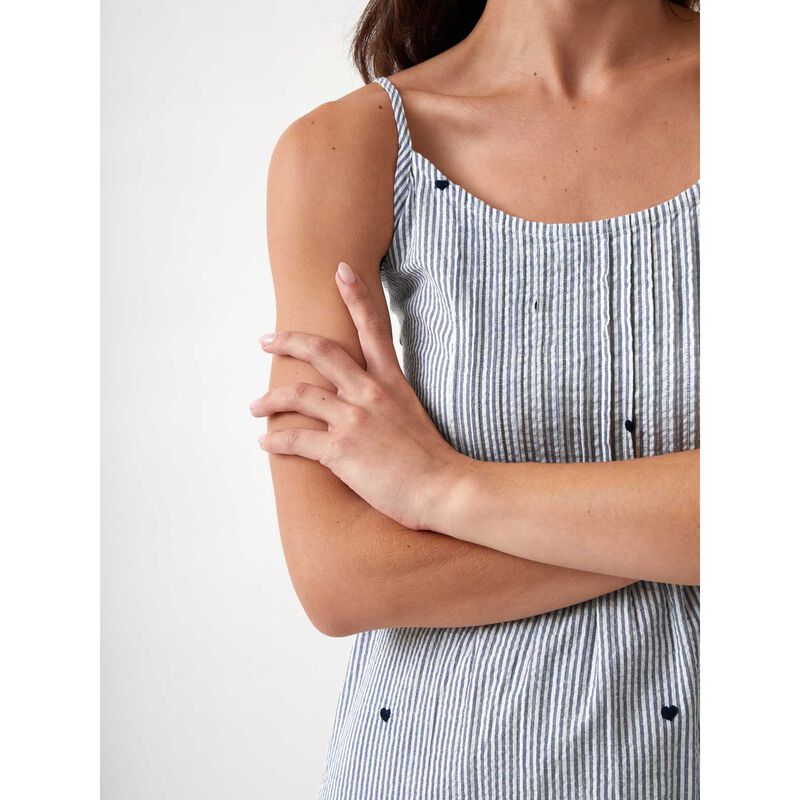 Wallace Cotton Esme Pintuck Strappy Nightie image number 2